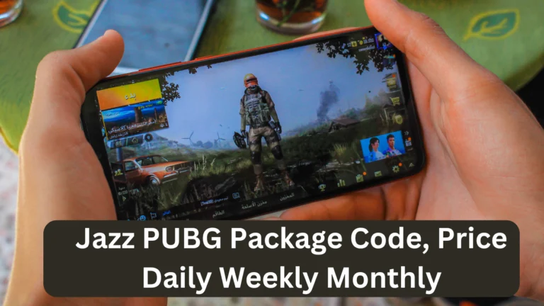 Jazz PUBG Package Code, Price Daily Weekly Monthly