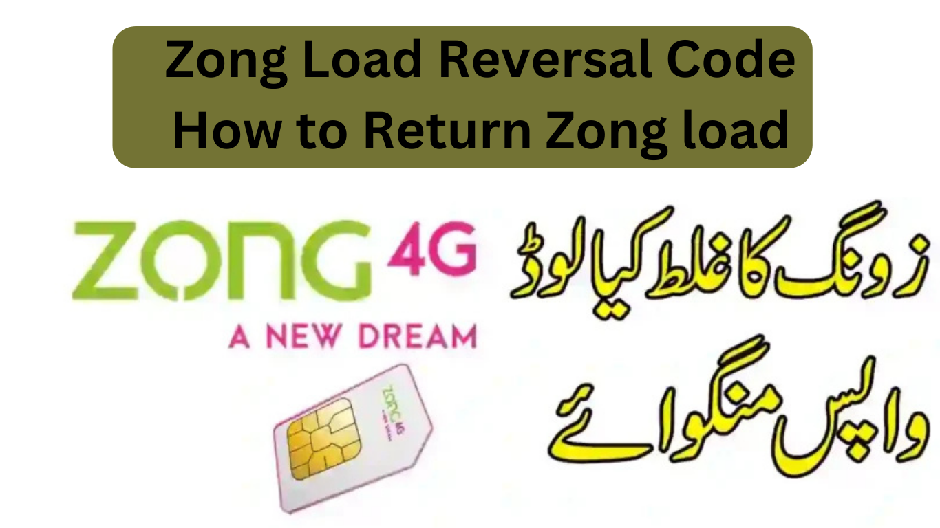 Zong Load Reversal Code - How to return zong load